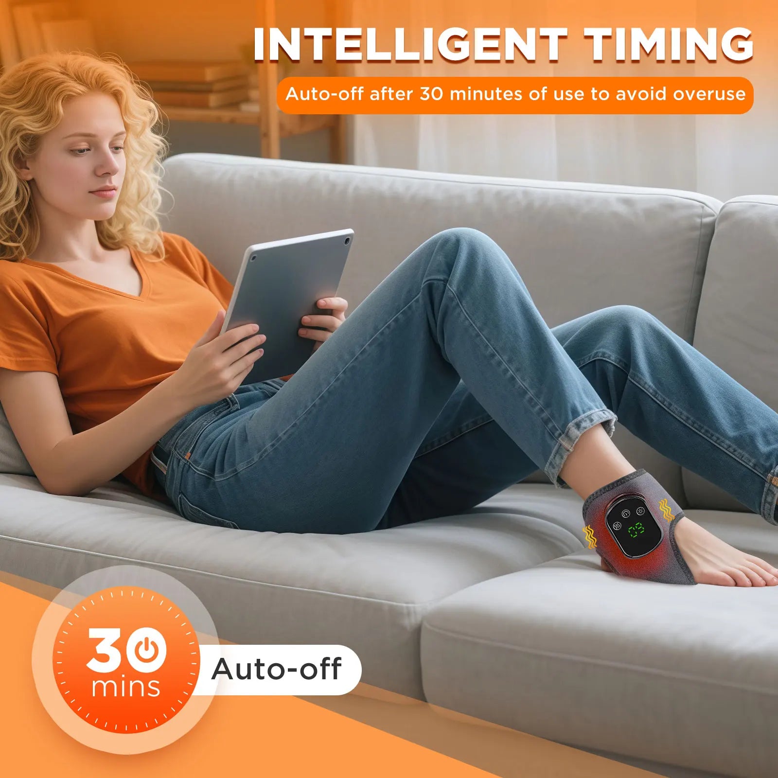Revitalize Your Feet and Hands with Our Versatile Electric Massager – Soothing Heat and Vibrations for Ultimate Relaxation!