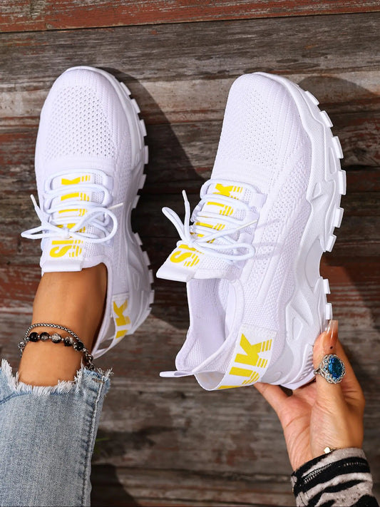 Step Into Comfort: Women's Lightweight Casual Sneakers for Spring & Fall Fitness