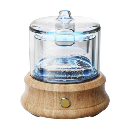 Elevate Your Space with the Elegant Glass Essential Oil Diffuser – Mist Discharge, Auto Shut-Off, and Colorful Lights for a Relaxing Atmosphere