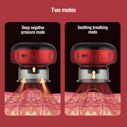Revolutionary Smart Electric Body Cupping Massager with Heating & Suction for Ultimate Relaxation