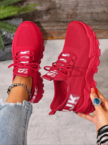 Step Into Comfort: Women's Lightweight Casual Sneakers for Spring & Fall Fitness